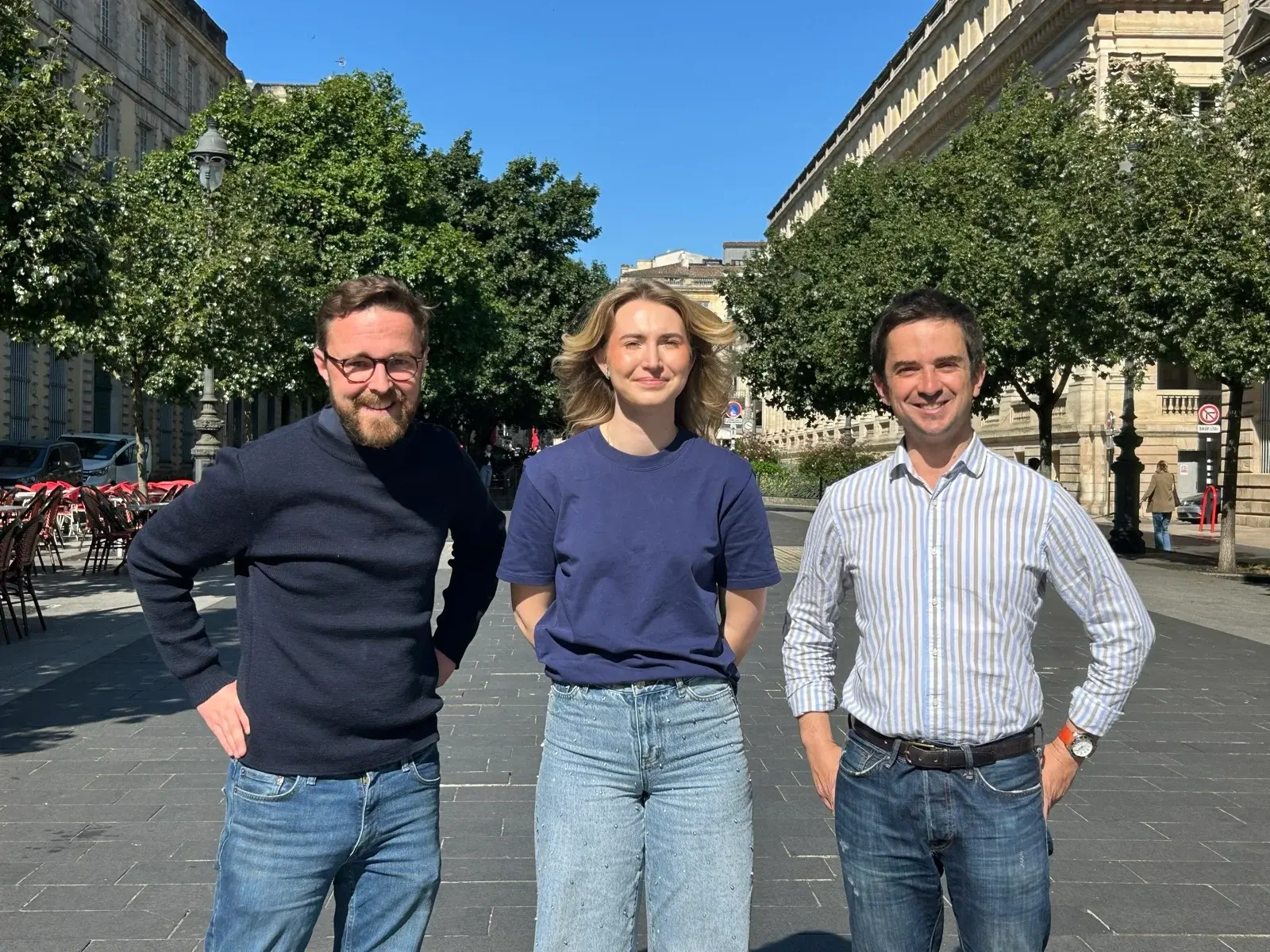 L'équipe Wedrivit, basée à Bordeaux
